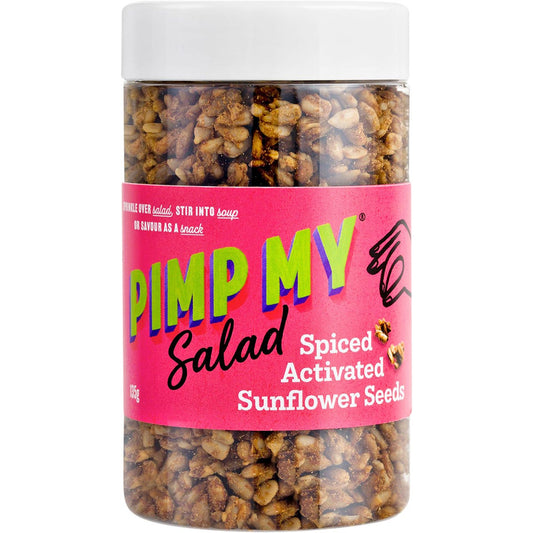Pimp My Salad- Spiced Activated Sunflower Seeds-5x135g
