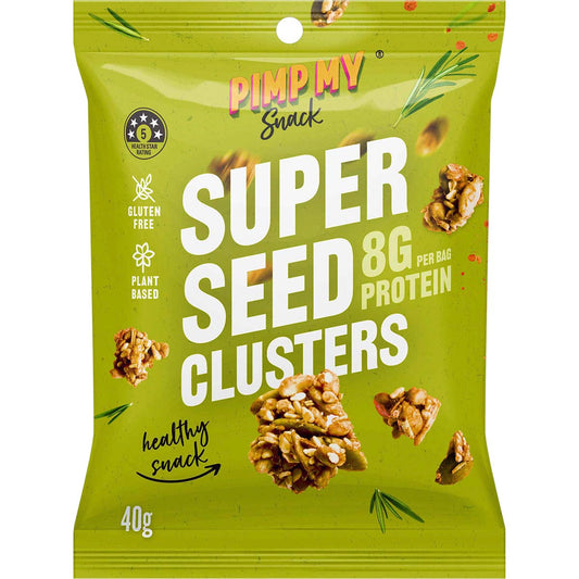 Pimp My Snack- Super Seeds Clusters-12x40g