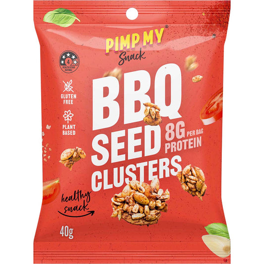 Pimp My Snack- BBQ Seeds Clusters-12x40g