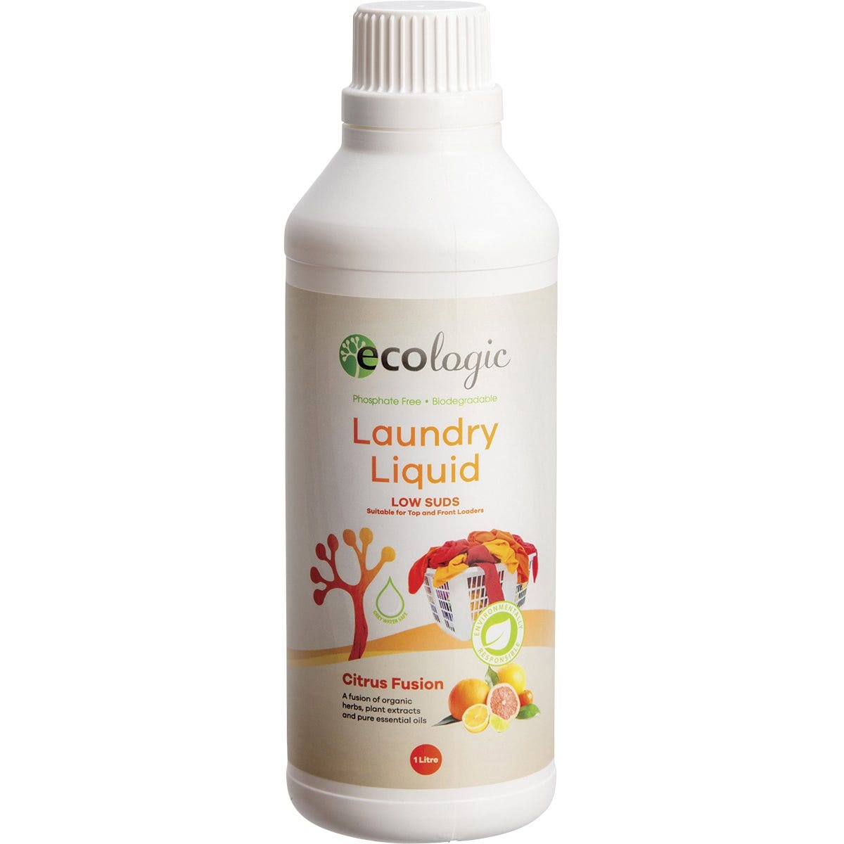 Ecologic- Laundry Liquid Citrus Fusion-1L