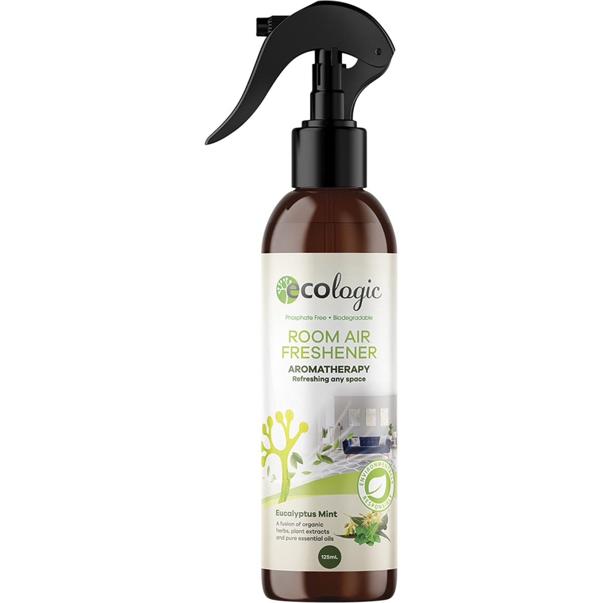 Ecologic- Room Air Freshener Eucalyptus Mint-125ml