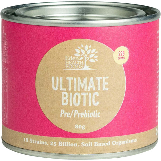 Eden Healthfoods- Ultimate Biotic Pre/Probiotic-80g