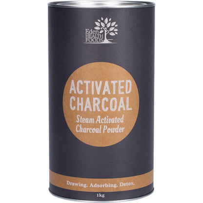 Eden Healthfoods- Activated Charcoal Steam Activated Charcoal Powder-1kg