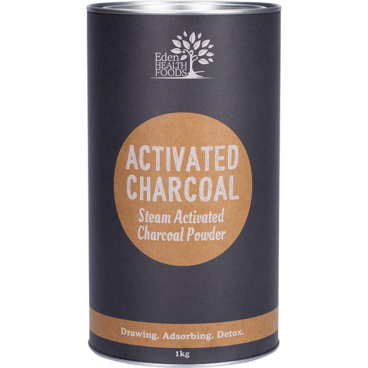 Eden Healthfoods- Activated Charcoal Steam Activated Charcoal Powder-1kg