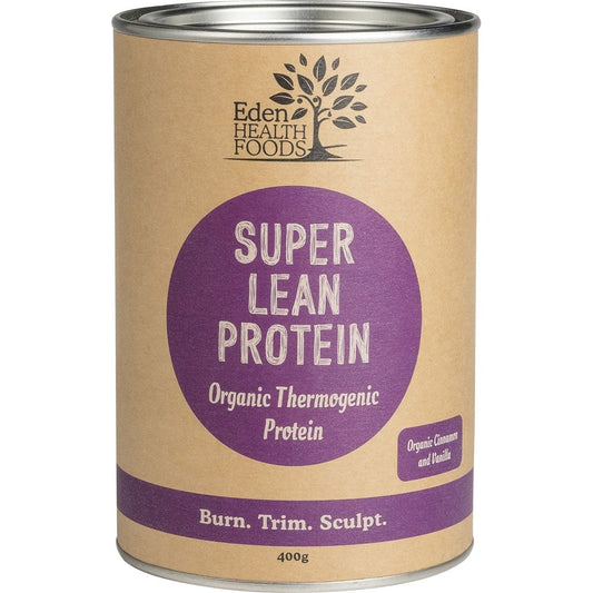 Eden Healthfoods- Super Lean Protein Cinnamon & Vanilla-400g
