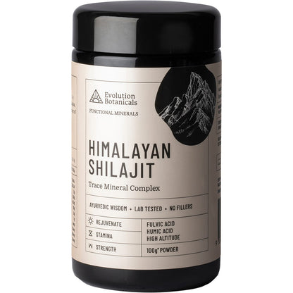 Evolution Botanicals- Himalayan Shilajit Trace Mineral Complex-100g