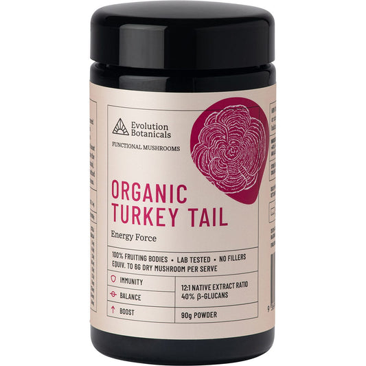 Evolution Botanicals- Organic Turkey Tail Energy Force-90g