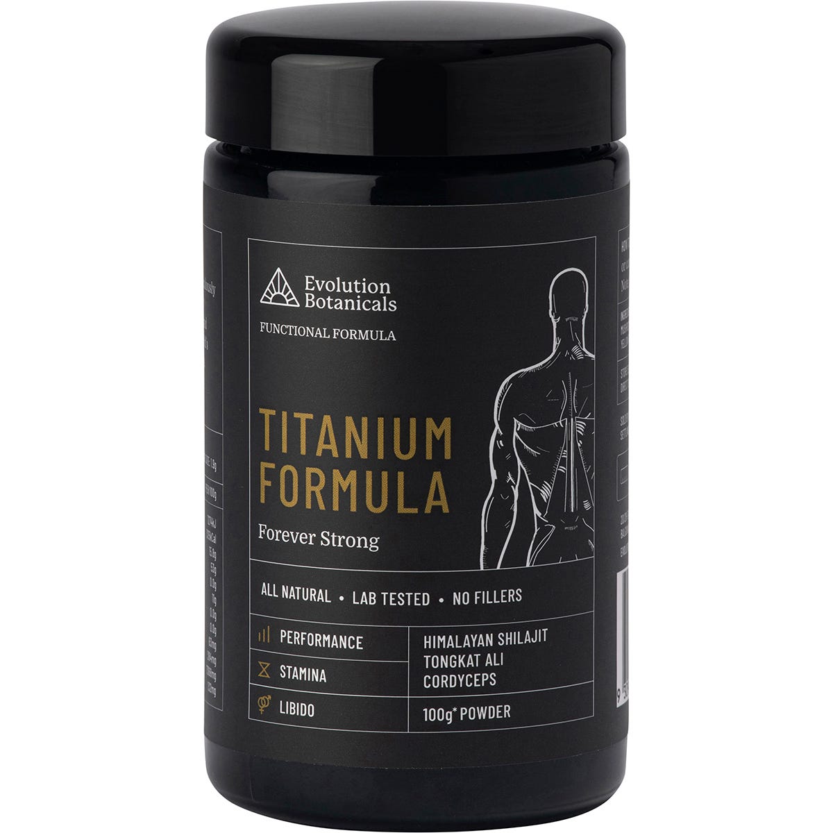 Evolution Botanicals- Titanium Formula Forever Strong-100g