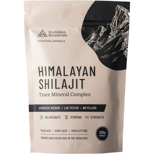 Evolution Botanicals- Himalayan Shilajit Trace Mineral Complex-200g