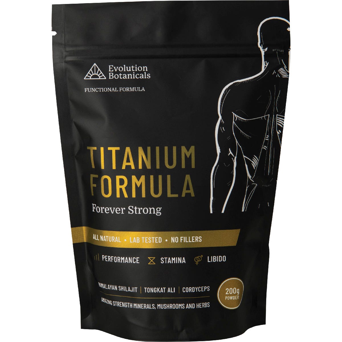 Evolution Botanicals- Titanium Formula Forever Strong-200g