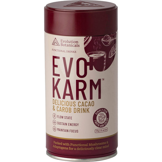 Evolution Botanicals- EVO+ Karm Cacao & Carob Drink-175g