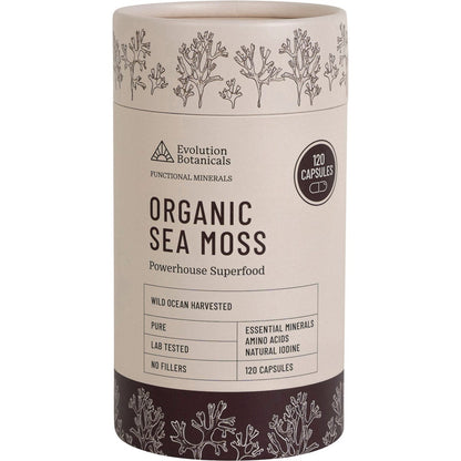 Evolution Botanicals- Organic Sea Moss-120 Caps