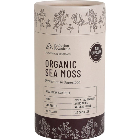 Evolution Botanicals- Organic Sea Moss-120 Caps