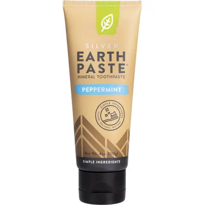 Redmond- Earthpaste Toothpaste with Silver Peppermint-113g