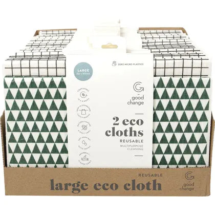 Good Change Store- Eco Cloth Large-2pk