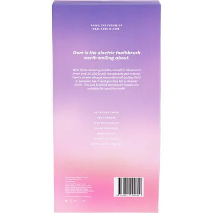 Gem- Electric Toothbrush Rose