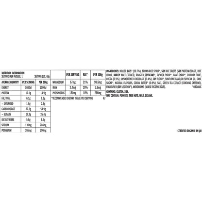 CLIF- Energy Bar Cool Mint Choc 49mg Caffeine-12x68g