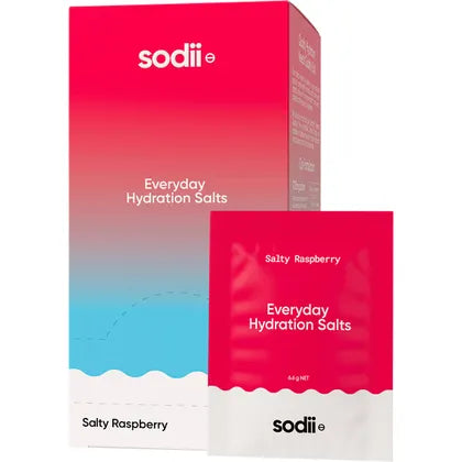 Sodii- Everyday Hydration Salts Salty Raspberry-30pk