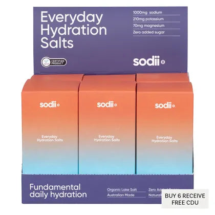Sodii- Everyday Hydration Salts Salty Grapefruit-30pk