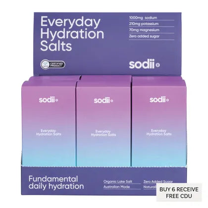 Sodii- Everyday Hydration Salts Salty Passionfruit-30pk