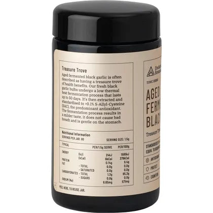 Evolution Botanicals- Aged Fermented Black Garlic-120g