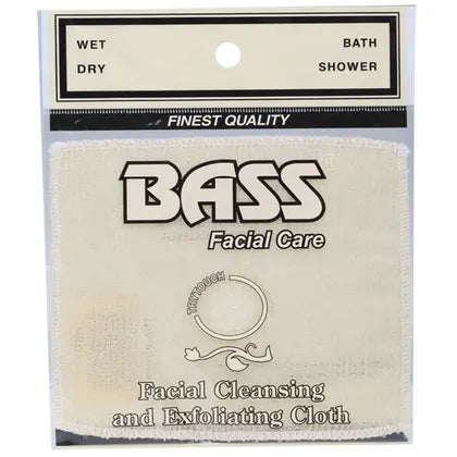 Bass- Exfoliating Facial Cloth (Colour may vary)