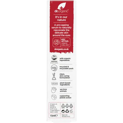 Dr. Organic- Eye Serum Rose Otto-15ml