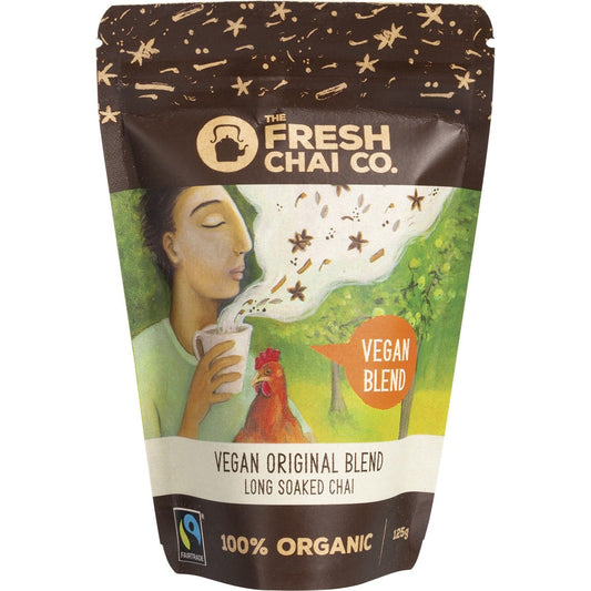 The Fresh Chai Co.- Vegan Original Blend Long Soaked Chai-125g