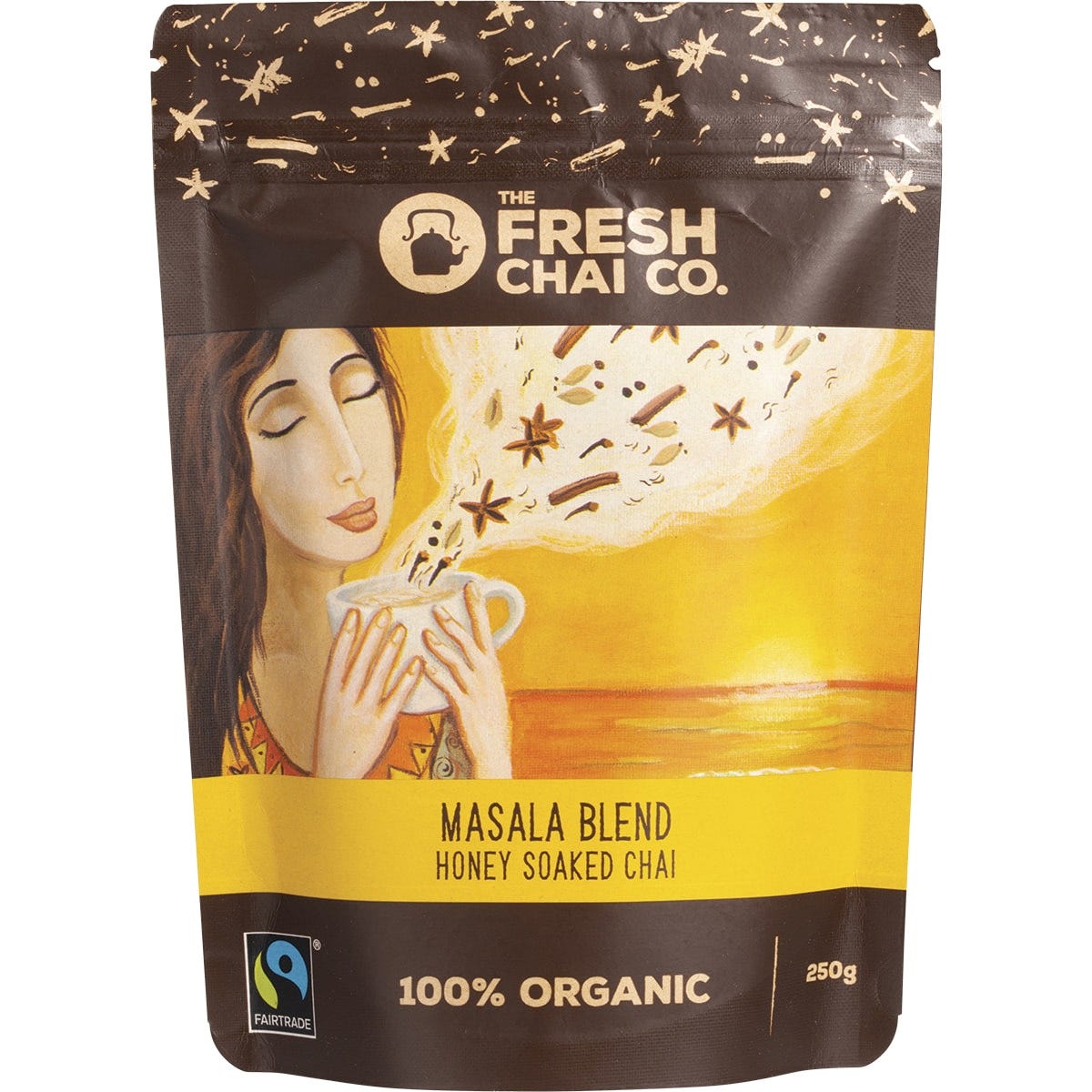 The Fresh Chai Co.- Masala Blend Honey Soaked Chai-250g