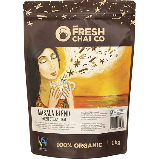 The Fresh Chai Co.- Masala Blend Fresh Sticky Chai-1kg