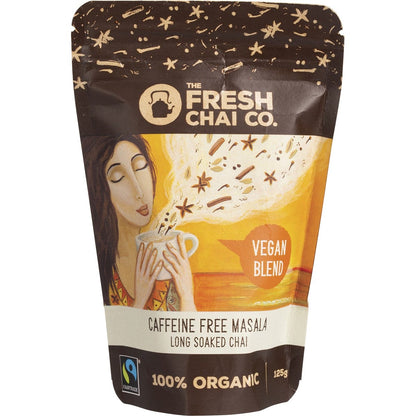 The Fresh Chai Co.- Vegan Caffeine Free Masala Long Soaked Chai-125g