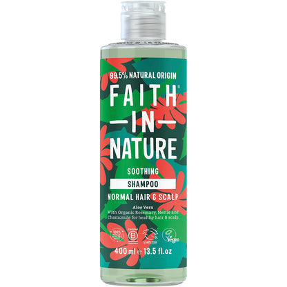 Faith In Nature- Shampoo Soothing Aloe Vera-400ml