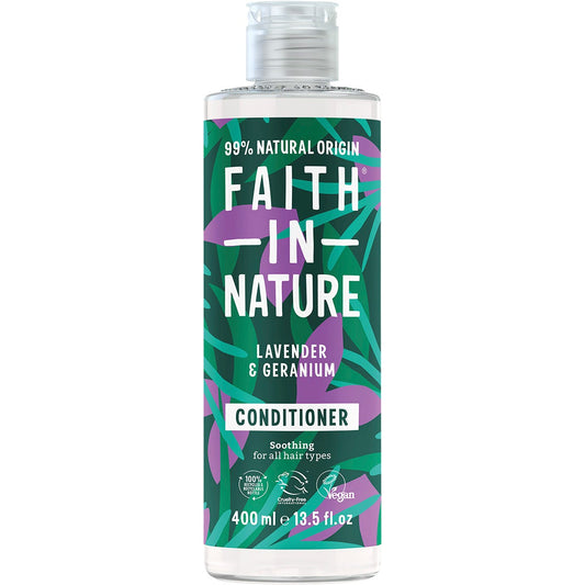 Faith In Nature- Conditioner Soothing Lavender & Geranium-400ml