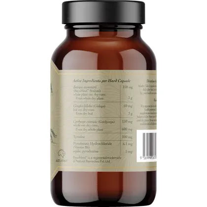 Ritua- FOCUS BacoMind Ginko Cordyceps Tyrosine B6-60 Caps