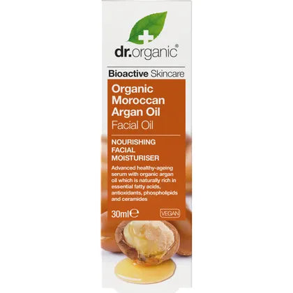 Dr. Organic- Facial Oil Organic Moroccan Argan Oil-30ml