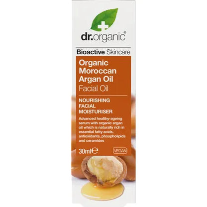 Dr. Organic- Facial Oil Organic Moroccan Argan Oil-30ml