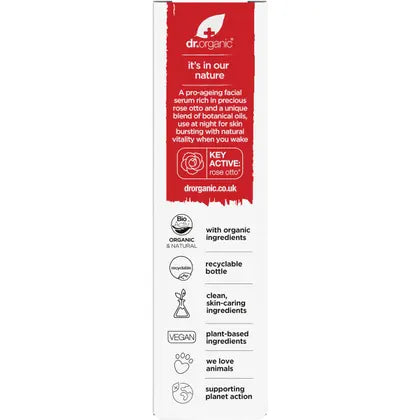 Dr. Organic- Facial Serum Rose Otto-30ml