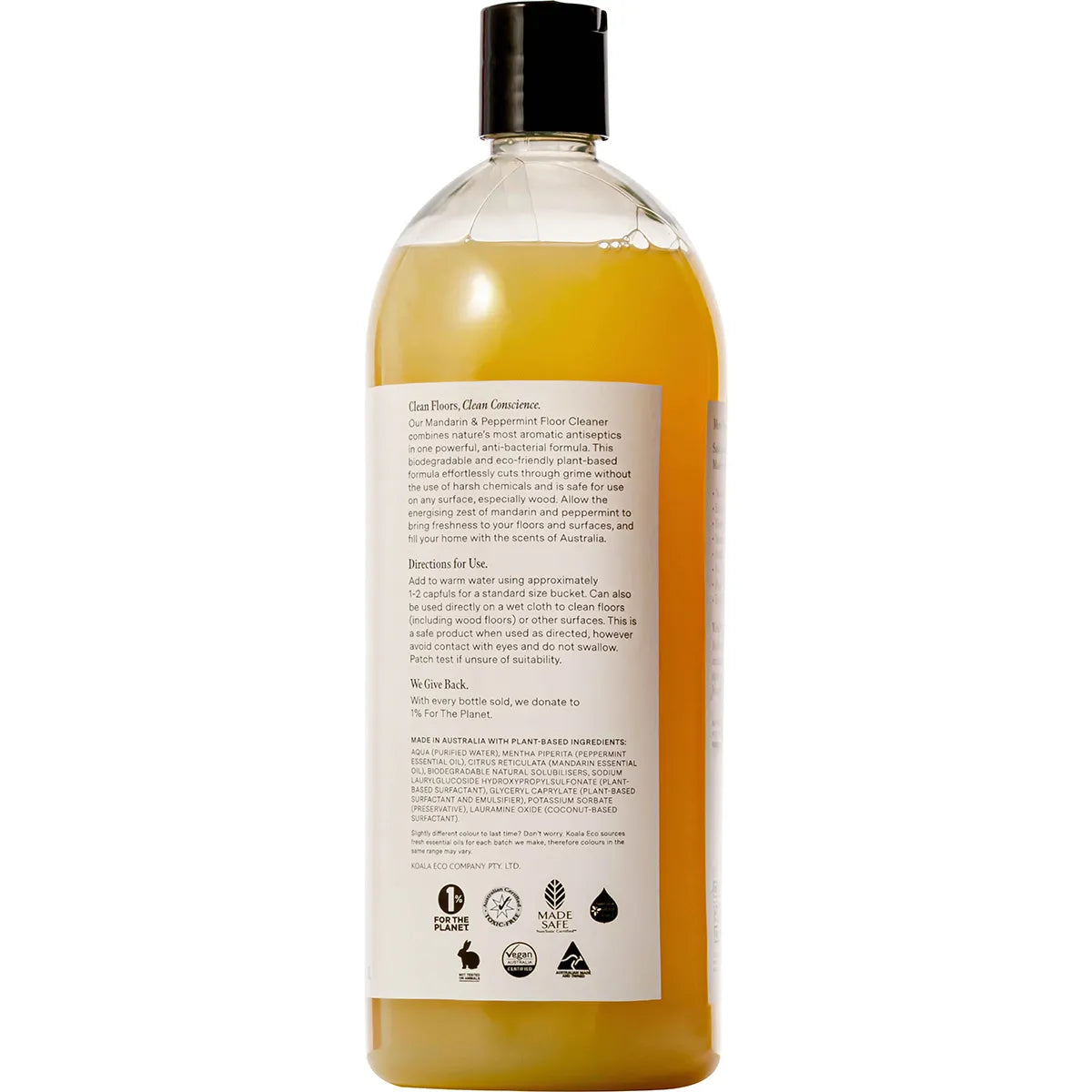 Koala Eco- Floor Cleaner Mandarin & Peppermint-1l