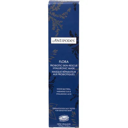 Antipodes- Flora Probiotic Skin-Rescue Hyaluronic Mask-75ml