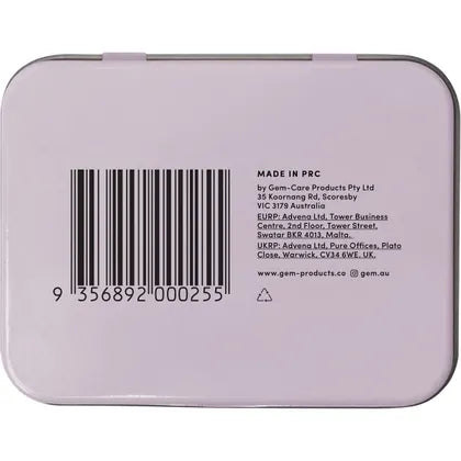 Gem- Floss Picks On The Go Tin-30pcs