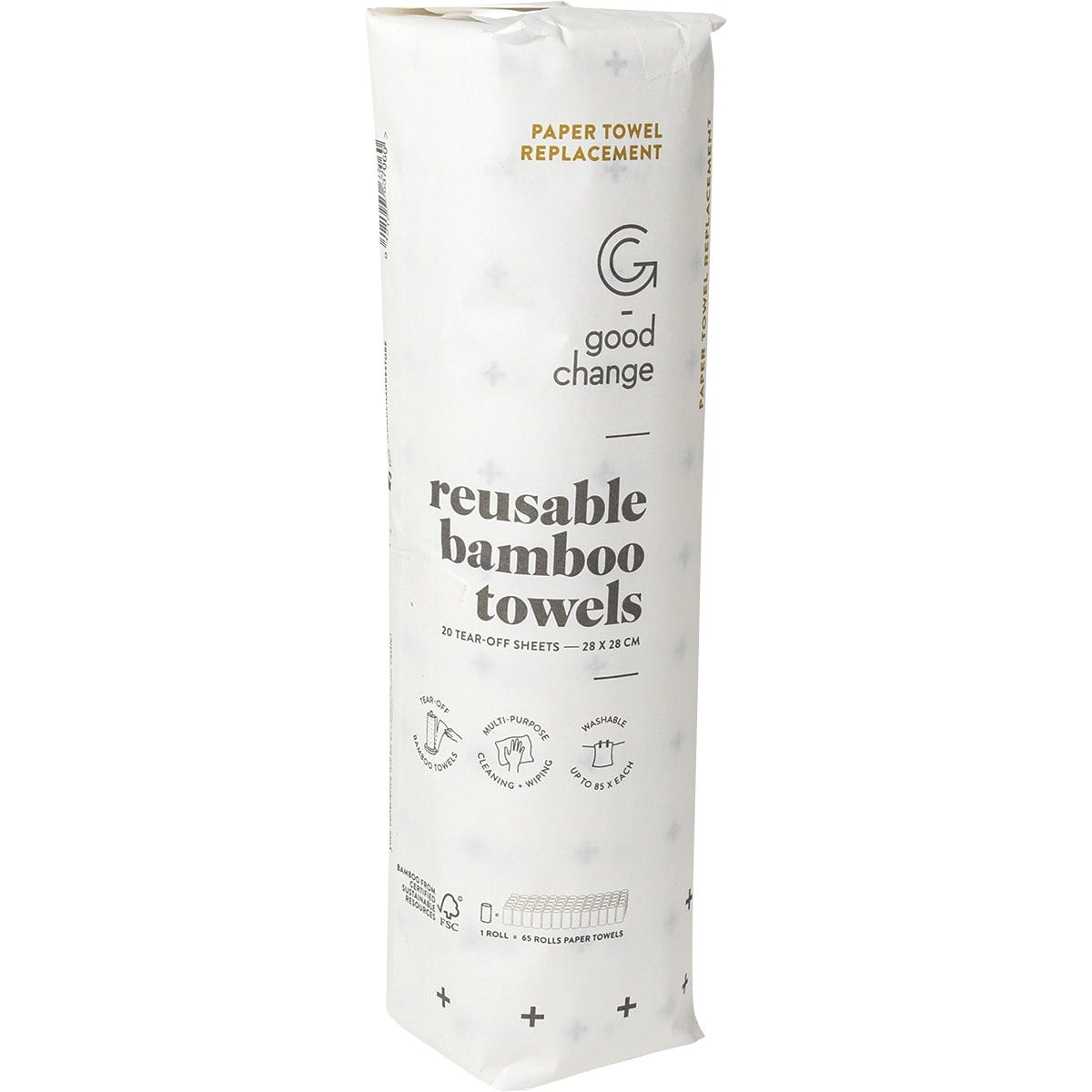 Good Change Store- Reusable Bamboo Towels 20 sheets