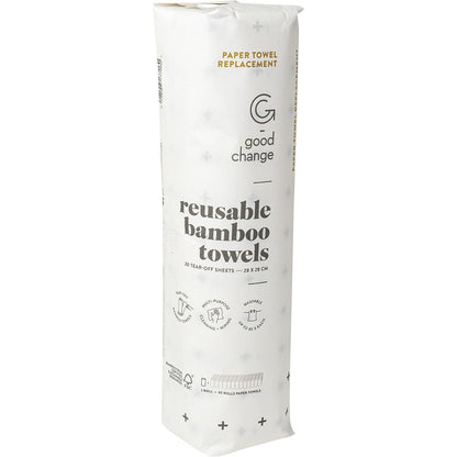 Good Change Store- Reusable Bamboo Towels 20 sheets