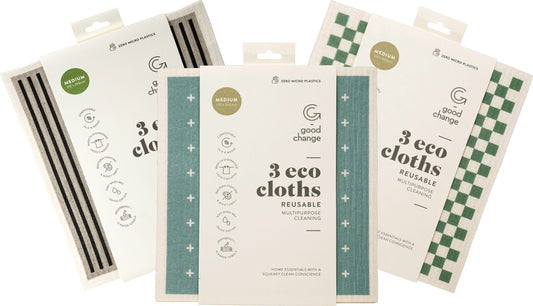 Good Change Store- Eco Cloth Medium-3pk