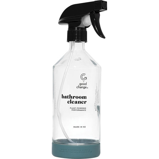 Good Change Store- Glass Bottle with Spray Trigger Bathroom Cleaner-6x500ml