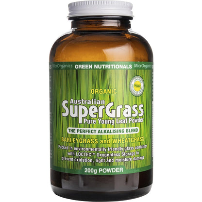 Green Nutritionals- Organic Supergrass Powder-200g