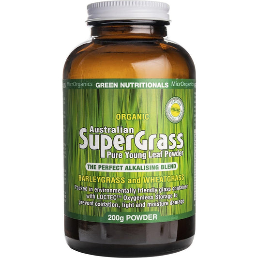 Green Nutritionals- Organic Supergrass Powder-200g