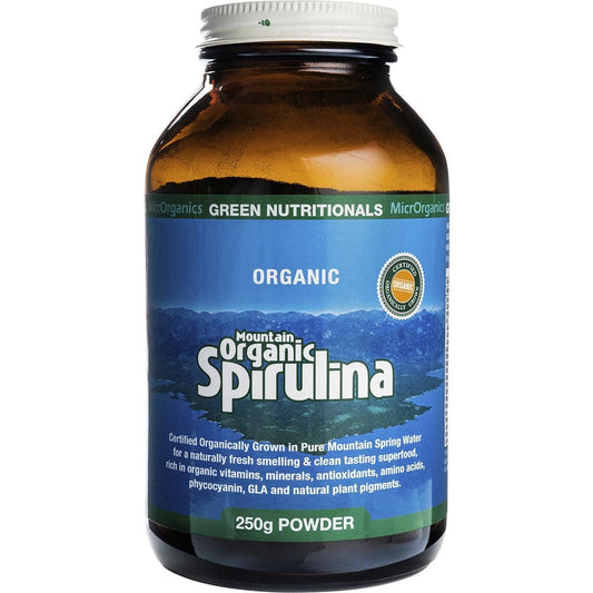 Green Nutritionals- Mountain Organic Spirulina Powder-500g