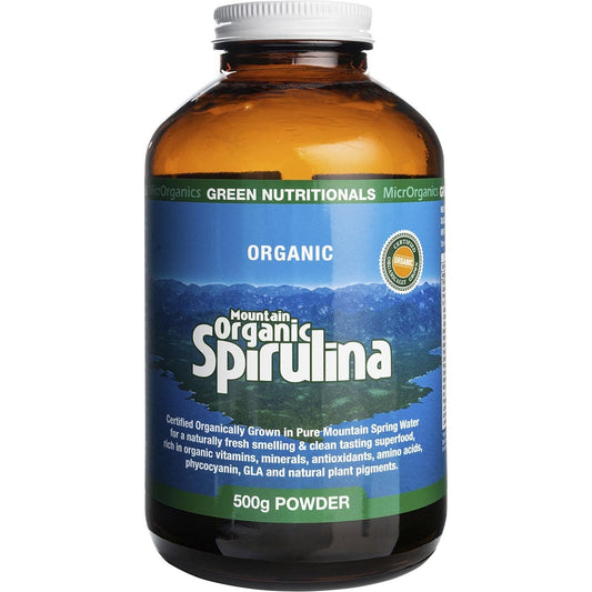Green Nutritionals- Mountain Organic Spirulina Powder-250g