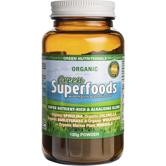 Green Nutritionals- Organic Green Superfoods Powder-120g