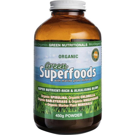 Green Nutritionals- Organic Green Superfoods Powder-450g
